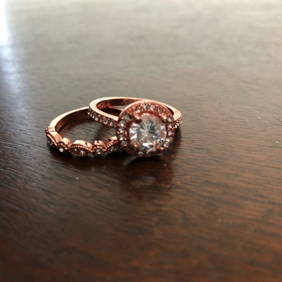Stackable rings copper colored - Picture 2 of 4